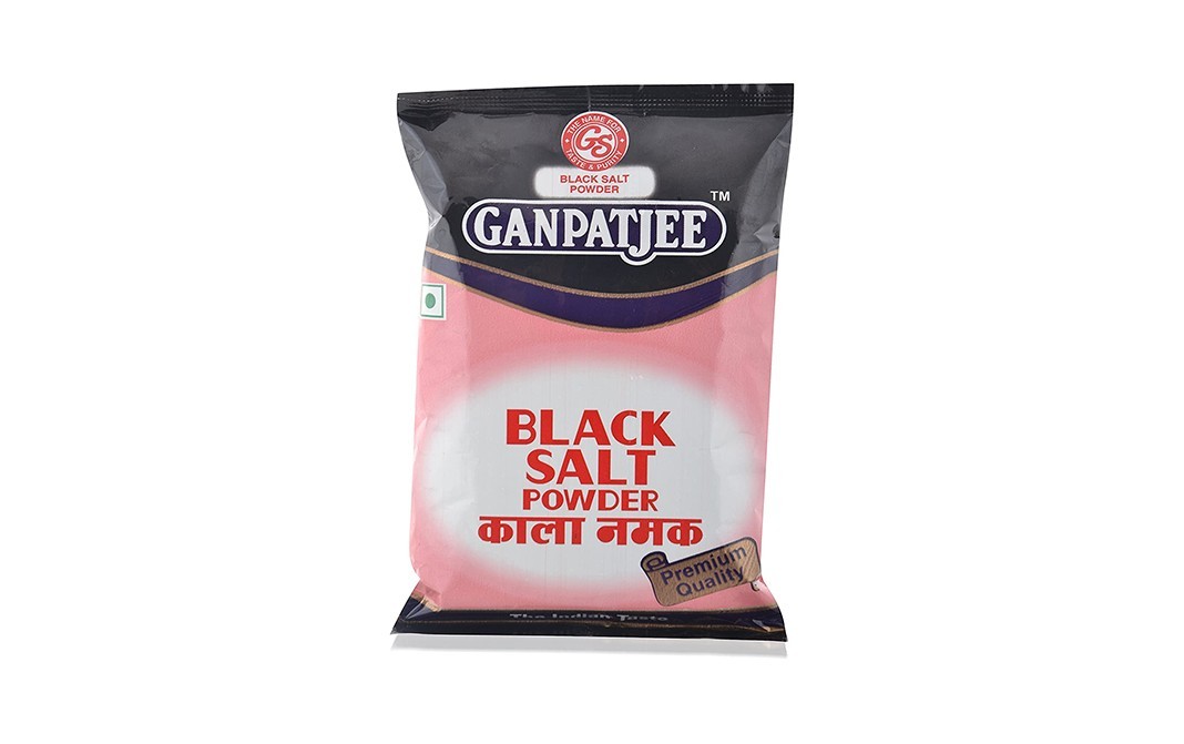 Ganpatjee Black Salt Powder    Pack  200 grams